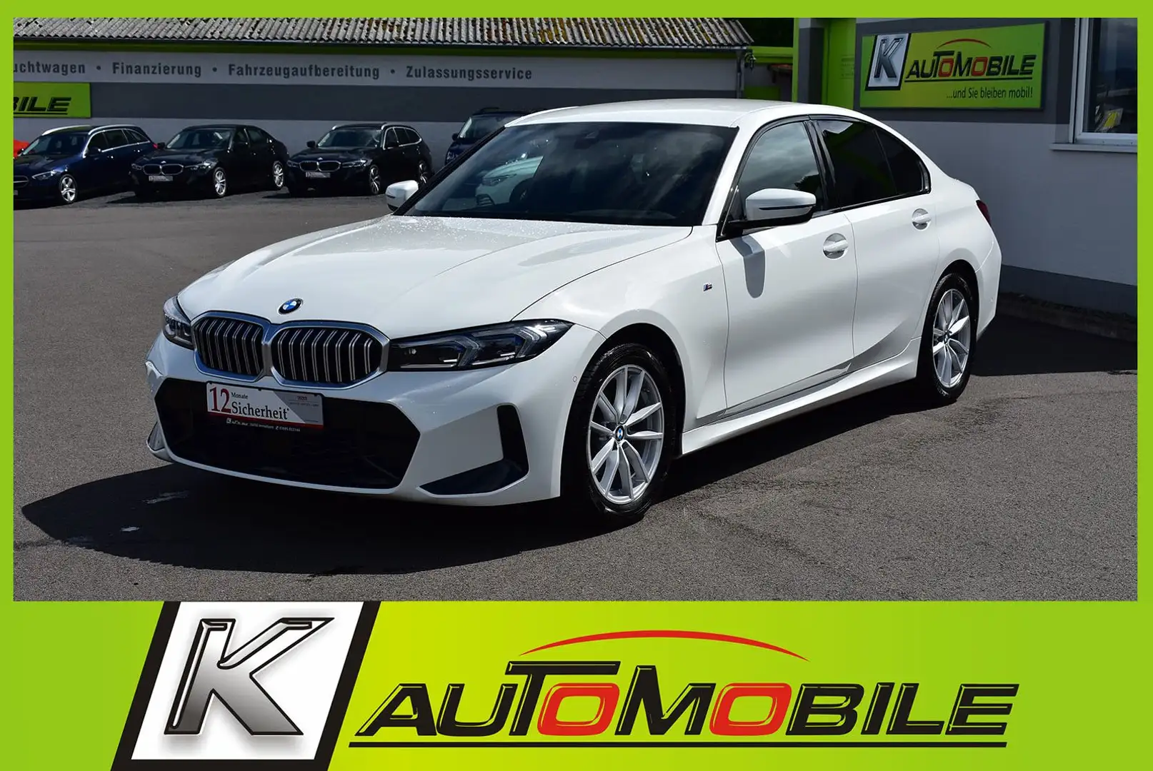 BMW 320 i xDrive  M Sport ACC+Head-Up+Kamera+Memory Blanc - 1