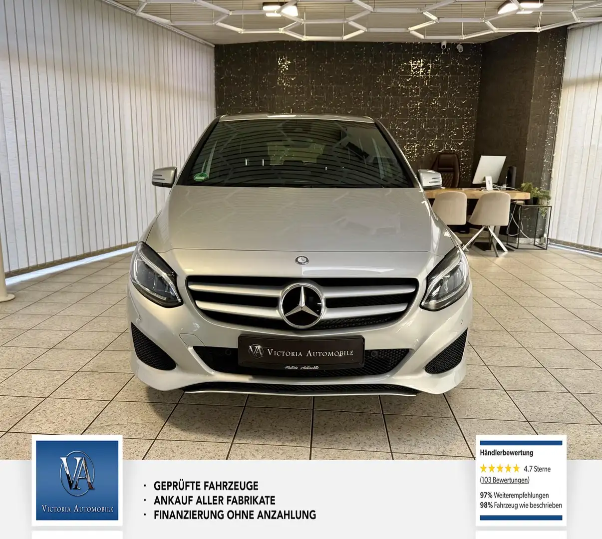 Mercedes-Benz B 220 CDI / d Standheizung, Leder, Tempomat, Exklusiv-Pa Zilver - 2