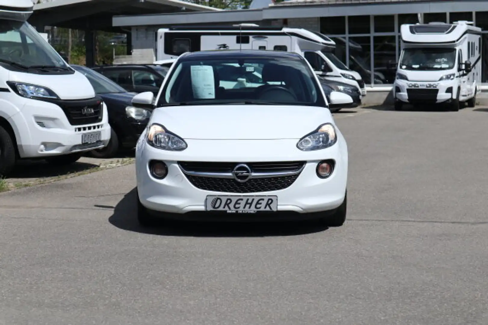 Opel Adam Adam Glam Panoramadach/Bluetooth/Tempomat uvm White - 2