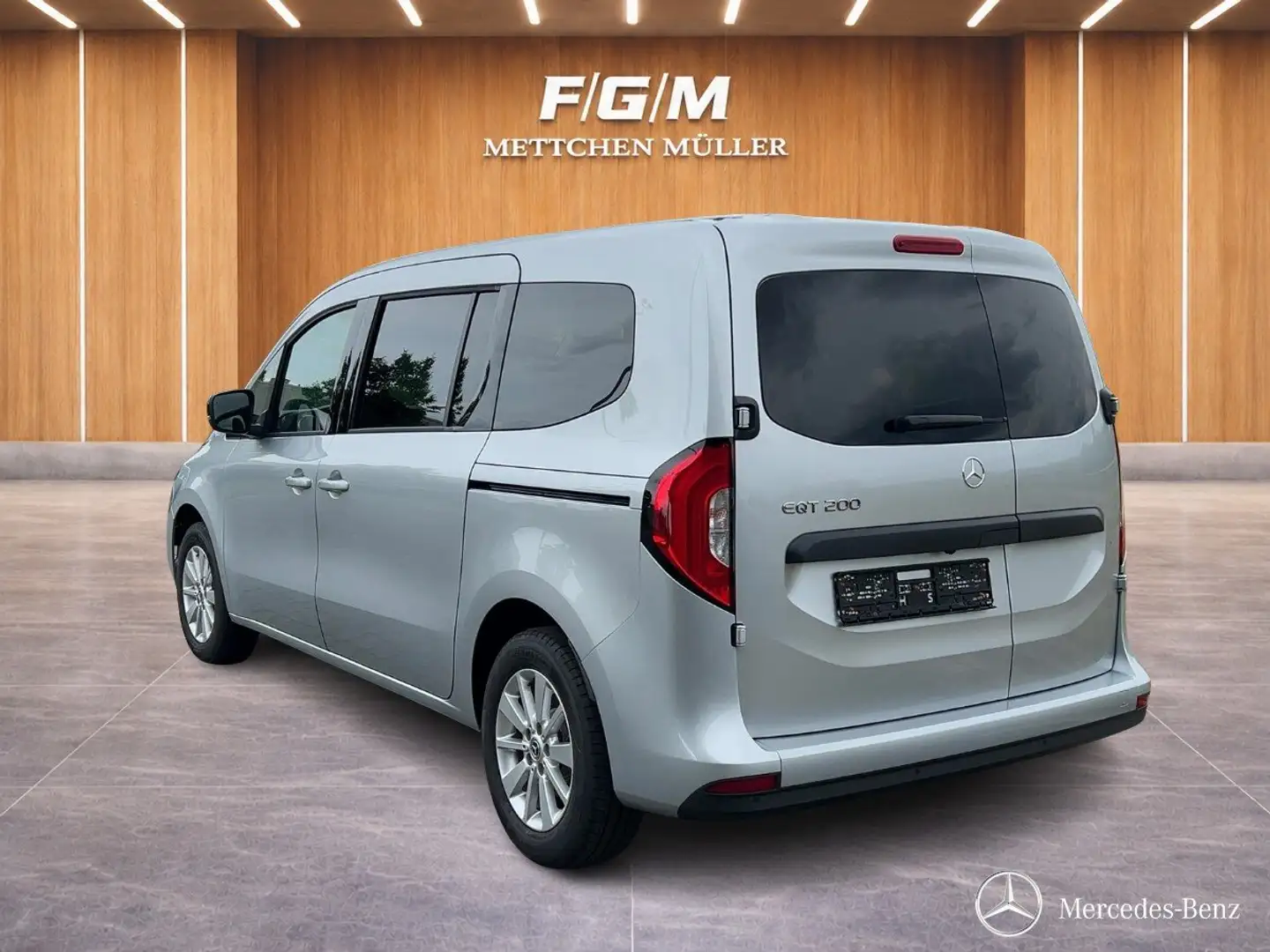 Mercedes-Benz EQT 200 lang NAVI+R-KAM+LED+KEYGO+TOTWINELASSIST Style/Navi/Keyless-Go/Klima/Park-Assist./Sitzhzg./Zusatzhz./Chrompaket/BC Silber - 2