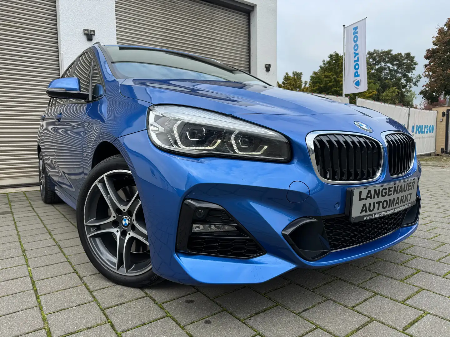 BMW 220 220 d xDrive Grand Tourer M Sportpaket-Voll Blau - 1