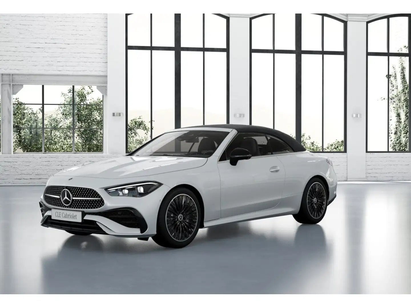 Mercedes-Benz CLE 300 4M Cabriolet #AMG #SITZKLIMA #HUD #360° Weiß - 2