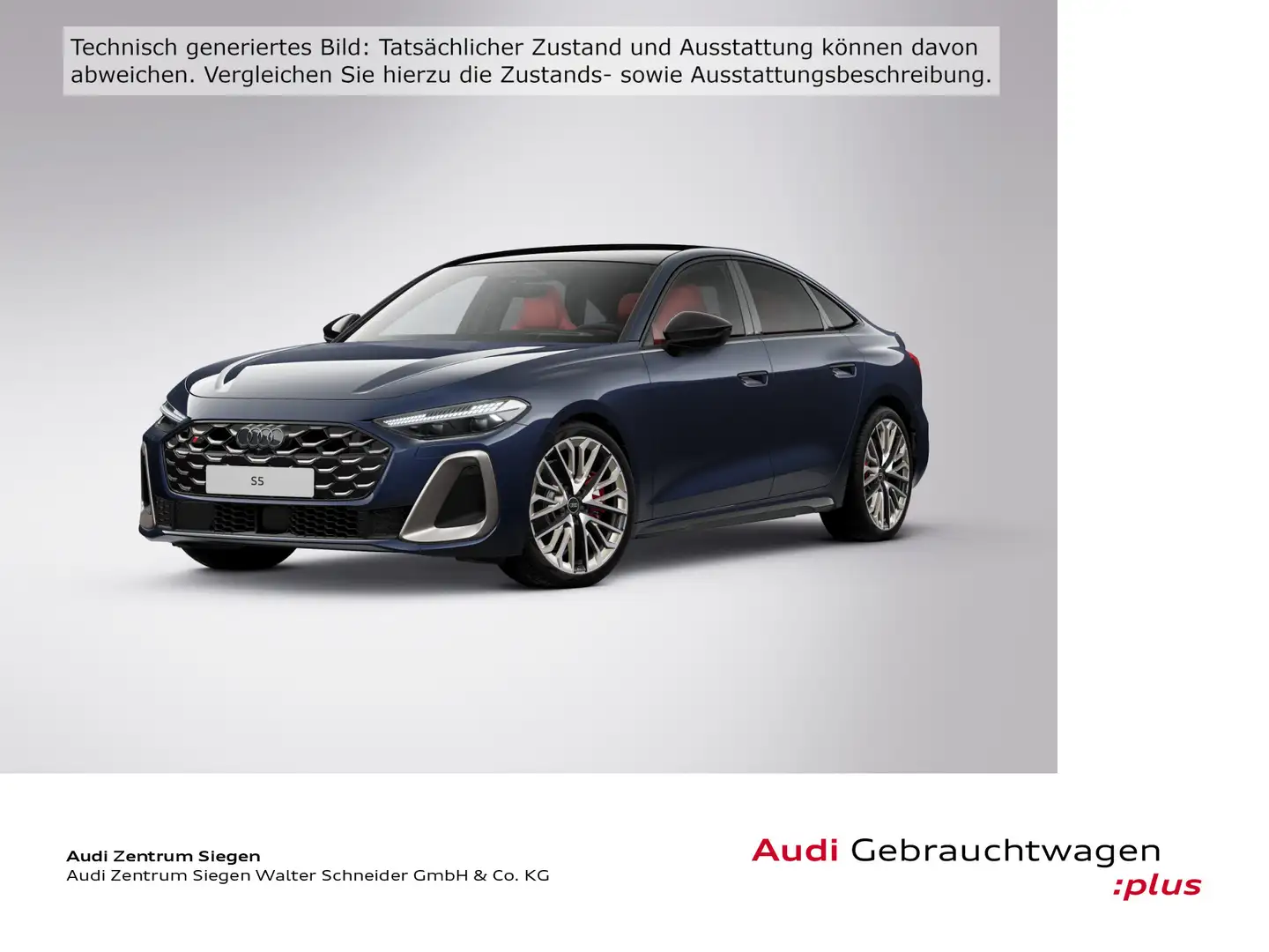 Audi Sonstige 3.0 TFSI quattro edition one S line Blau - 1