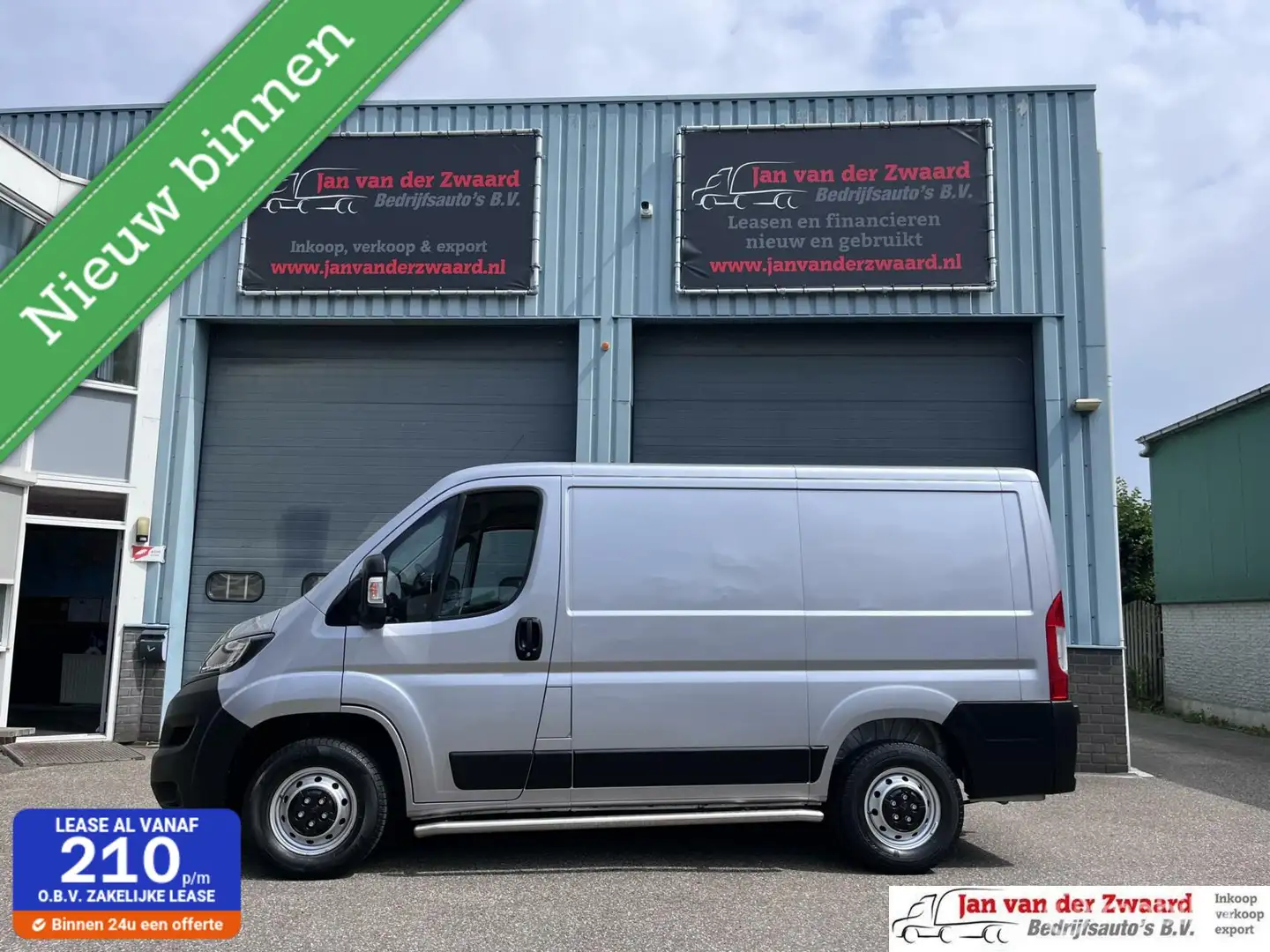 Peugeot Boxer Bestel 330 2.2 BlueHDi 140 L1H2 Asphalt Grigio - 1