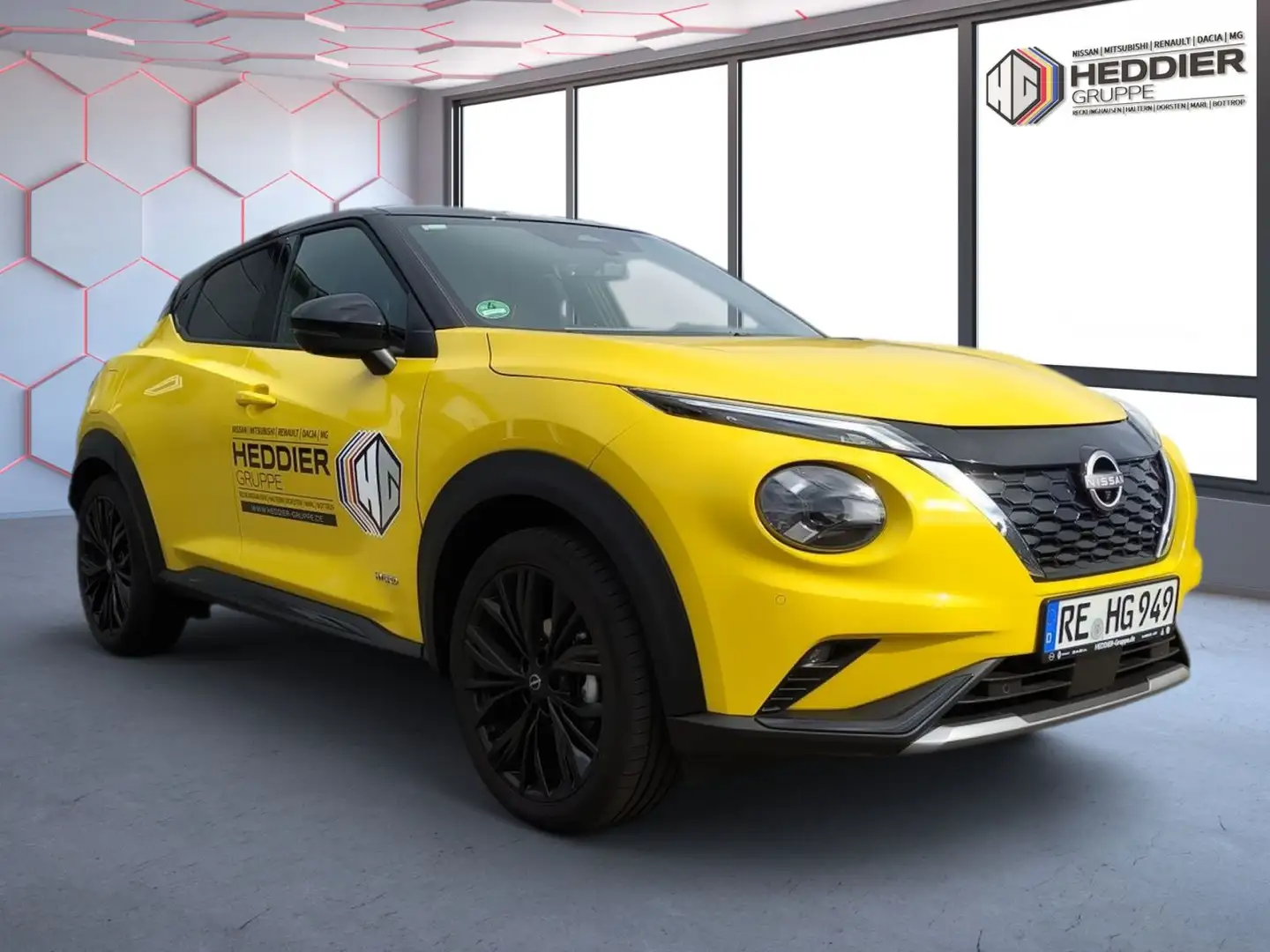 Nissan Juke Hybrid N-Sport*NAVI*KAMERA*PDC*SHZ*LHZ Gelb - 2