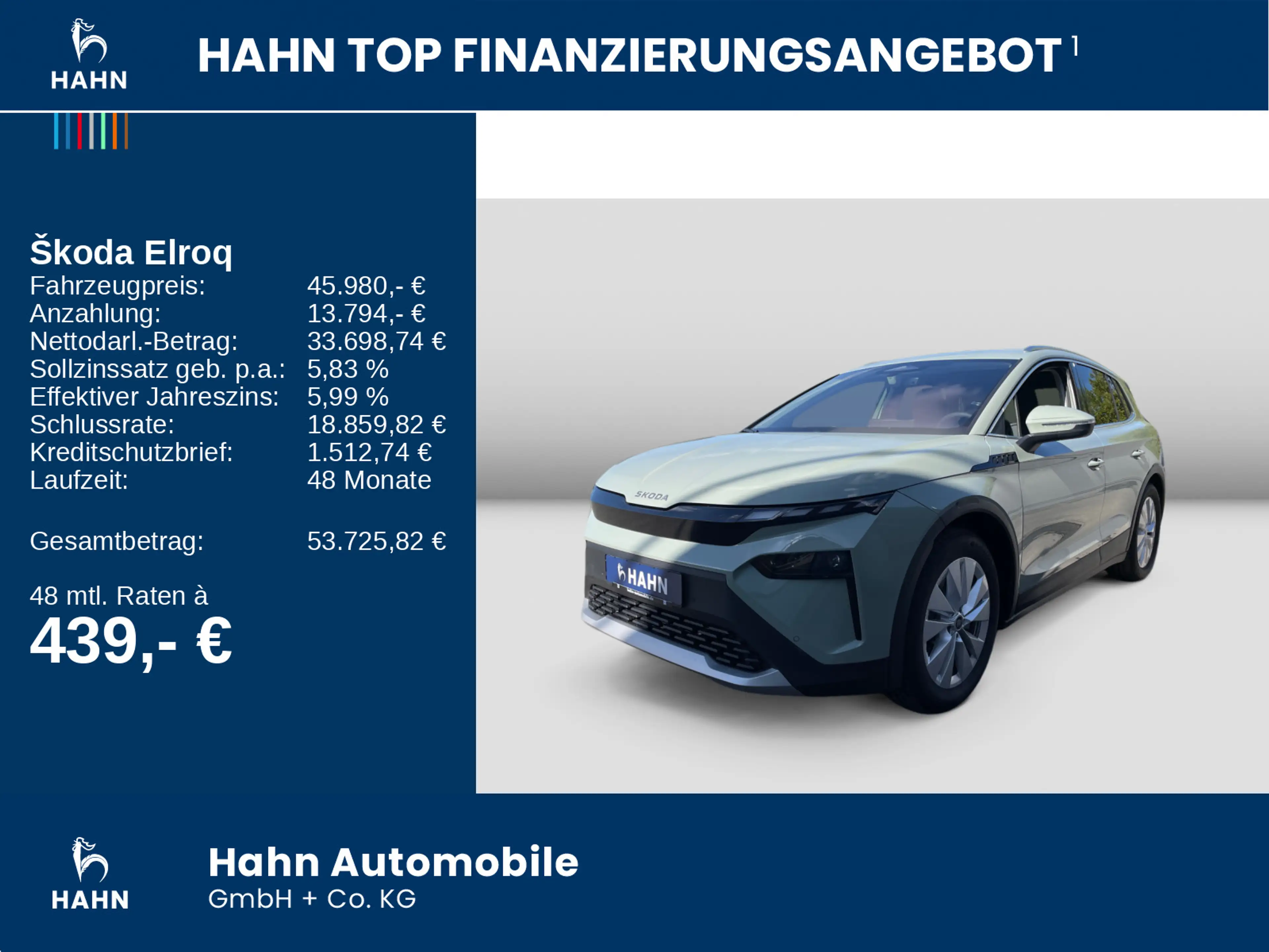 Skoda Elroq Selection (82kWh) 286PS Plus-Paket Navi SH — photo 2