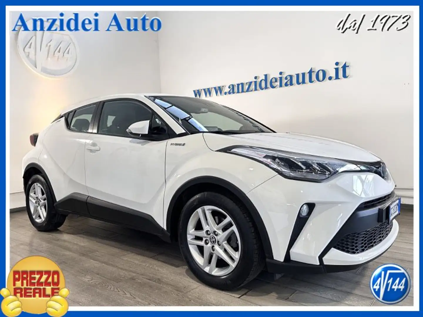 Toyota C-HR 1.8 Hybrid E-CVT Business Weiß - 1