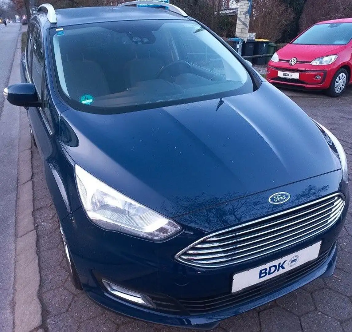 Ford Grand C-Max Grand C-MAX Titanium 1,5 EcoBoost Klima SHZ PDC Bleu - 2