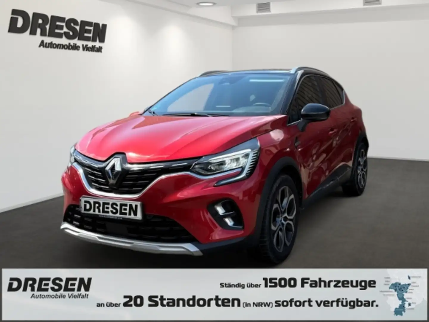 Renault Captur II Intens Automatik 1.3 Navi Digitales Cockpit LED Rood - 1