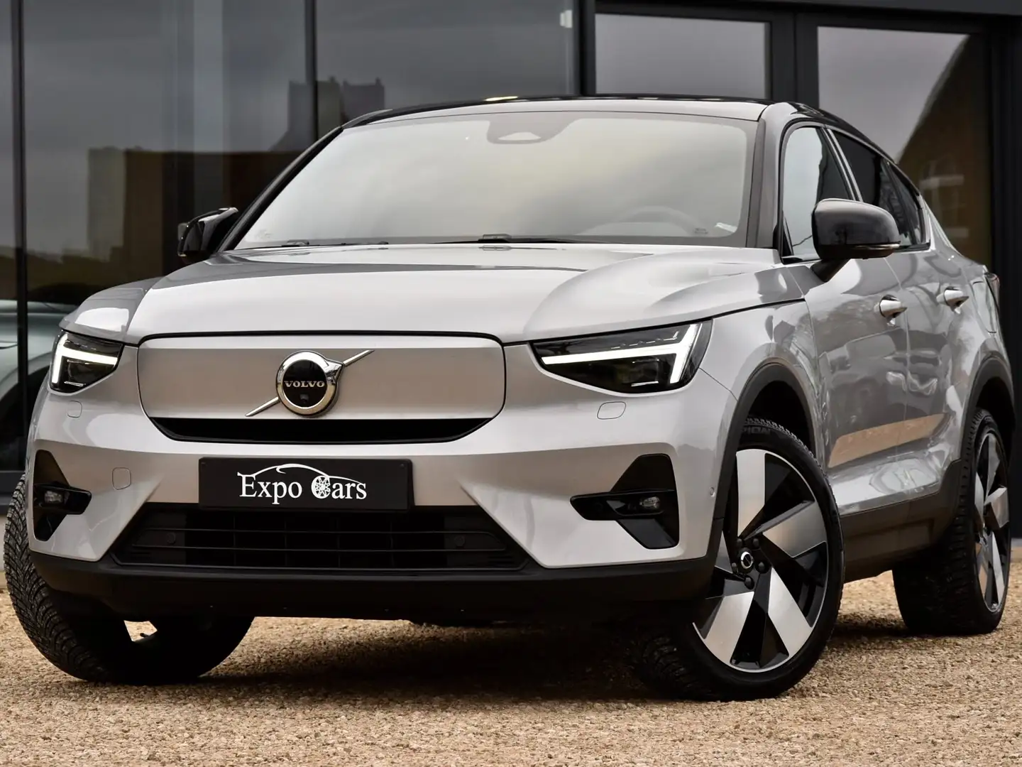 Volvo C40 78 kWh Recharge Twin Ultimate (300kW)*PANO DAK* Gris - 1