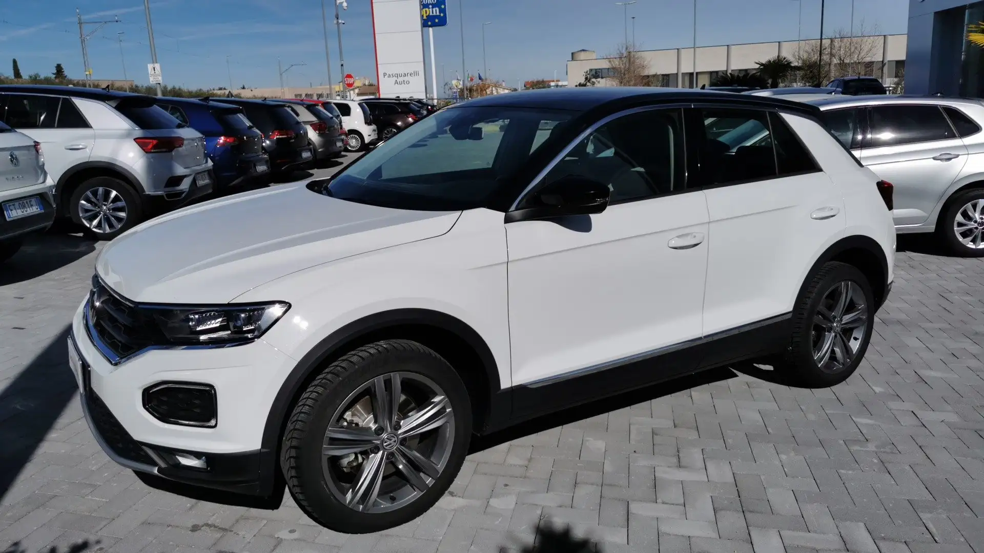 Volkswagen T-Roc 2.0 tdi Advanced 4motion dsg Blanc - 2