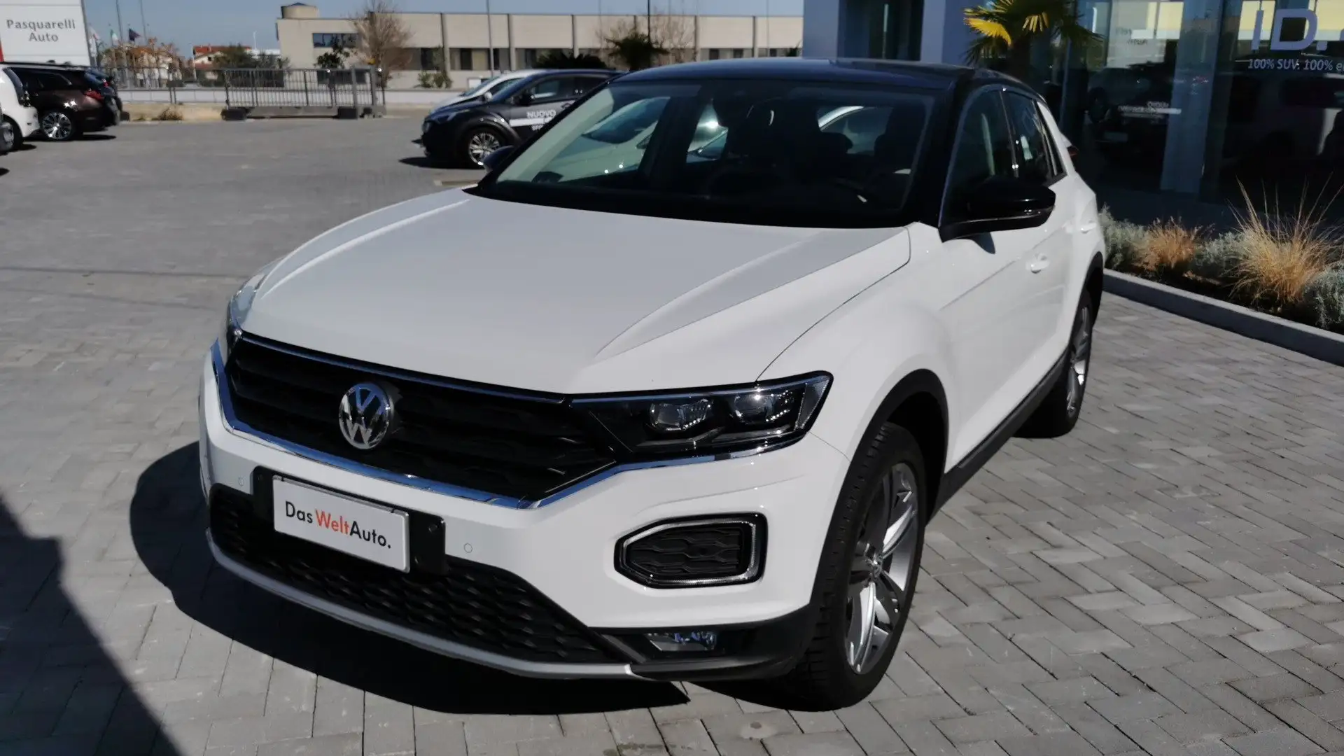 Volkswagen T-Roc 2.0 tdi Advanced 4motion dsg Blanc - 1