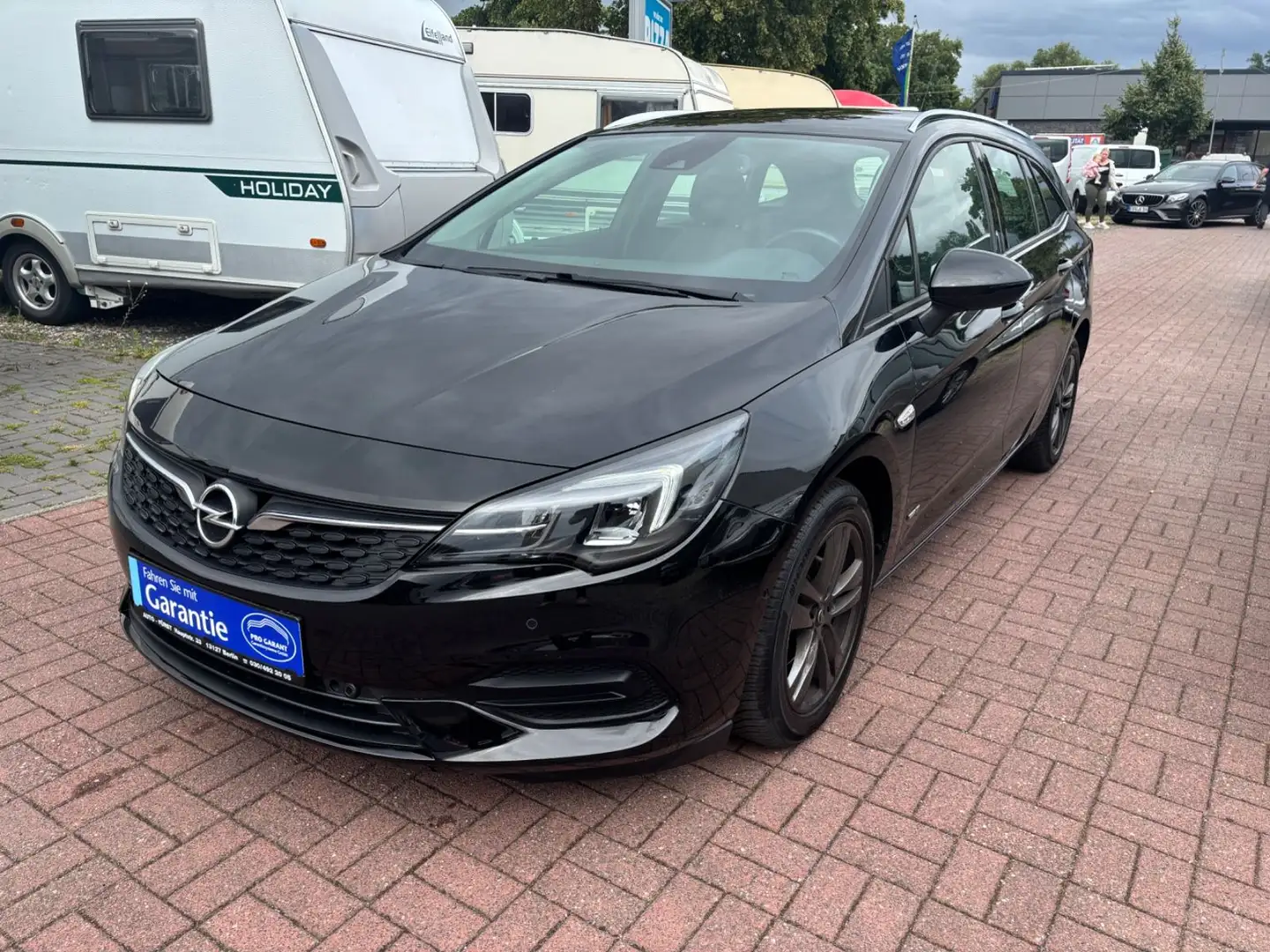 Opel Astra K Sports T. Elegance AUTOM+NAVI+R.KAM+TEMP Nero - 1