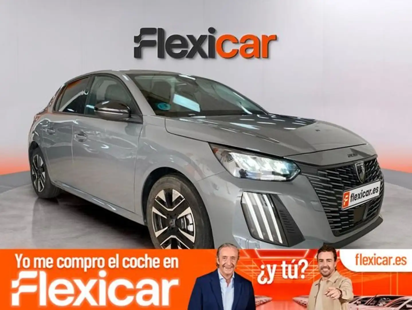 Peugeot 208 Allure Gasolina 100 S&S 6 Vel. MAN Gris - 1