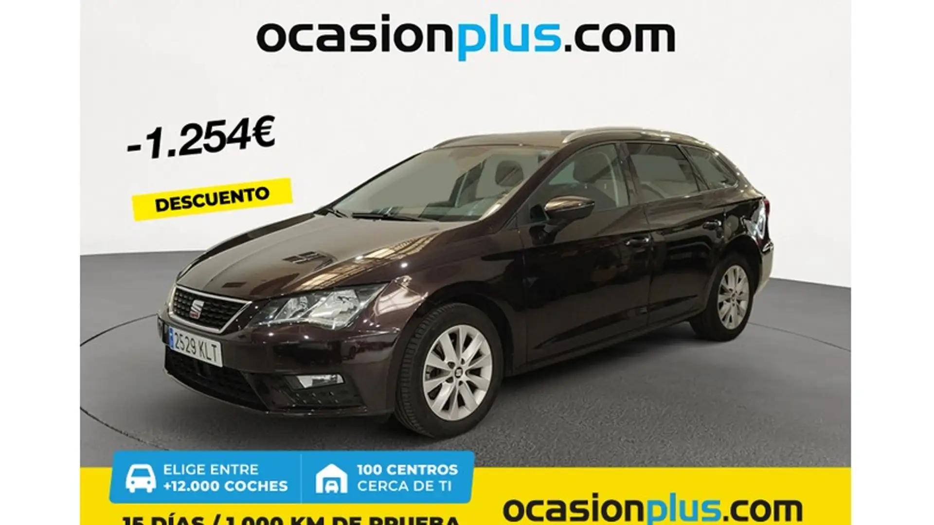 SEAT Leon ST 1.4 TGI GNC S&S Style 110 Burdeos - 1