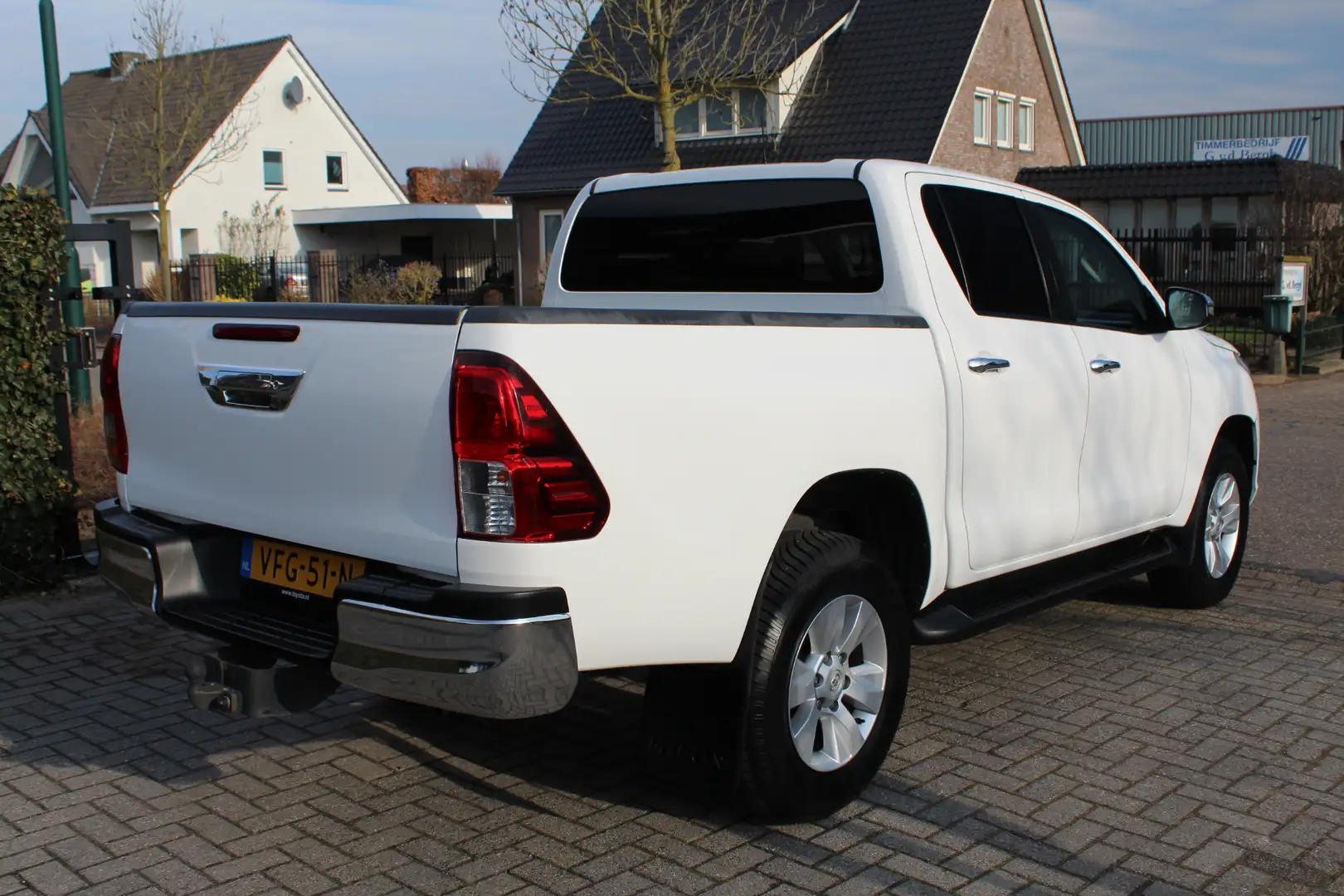 Toyota Hilux 2.4 D-4D-F 150PK E6 Aut. Double Cab Professional 4 Blanc - 2