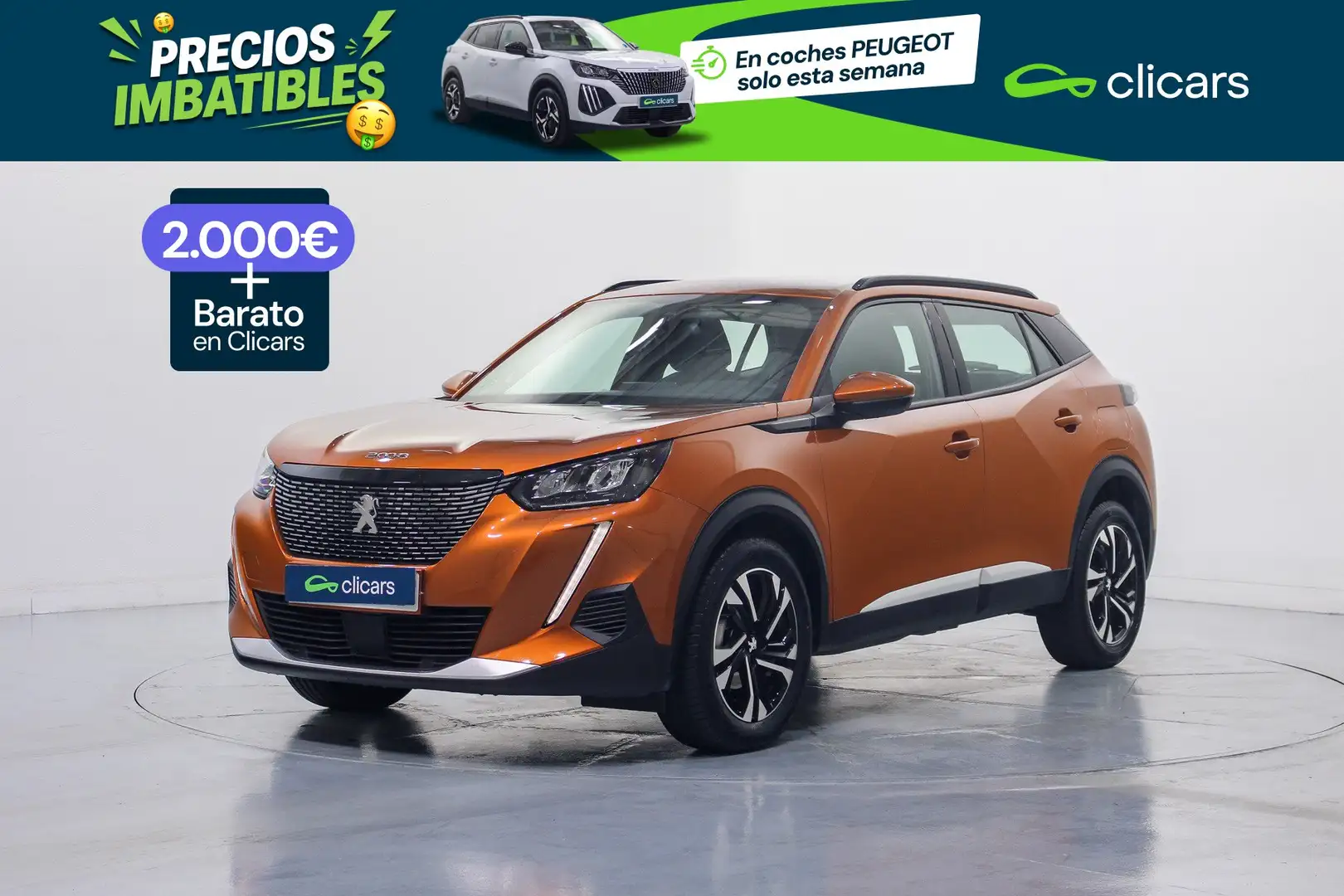 Peugeot 2008 1.5BlueHDi S&S Allure 100 Naranja - 1