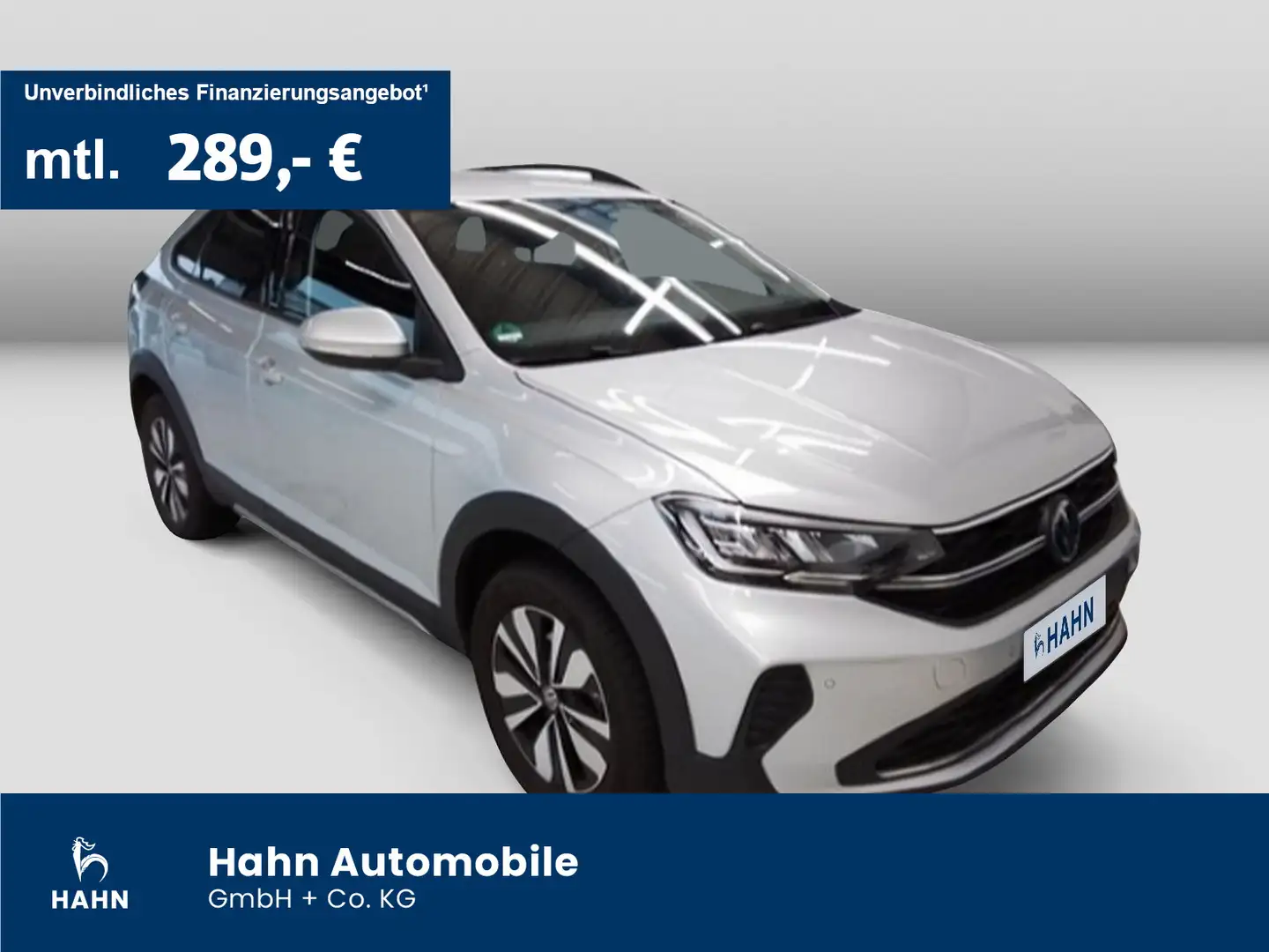Volkswagen Taigo 1.0TSI DSG Move LED Navi ACC Sitzh CAM APP Silber - 1