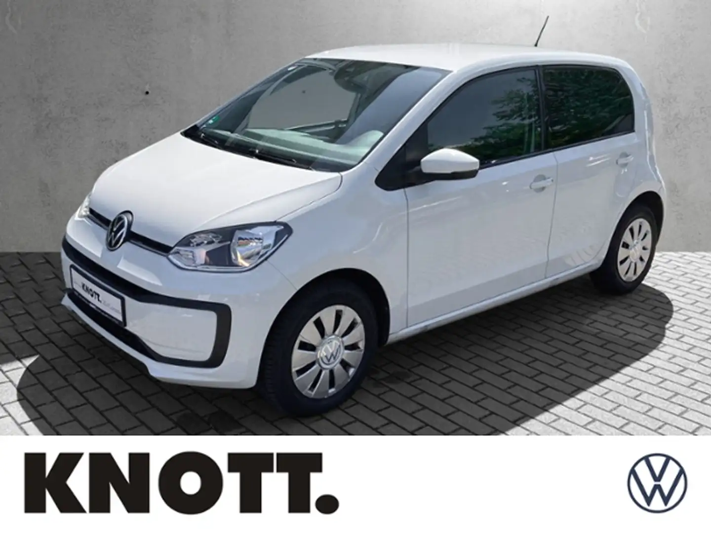 Volkswagen up! 1,0 l 48 kW (65 PS) 5-Gang KLIMA Wit - 1