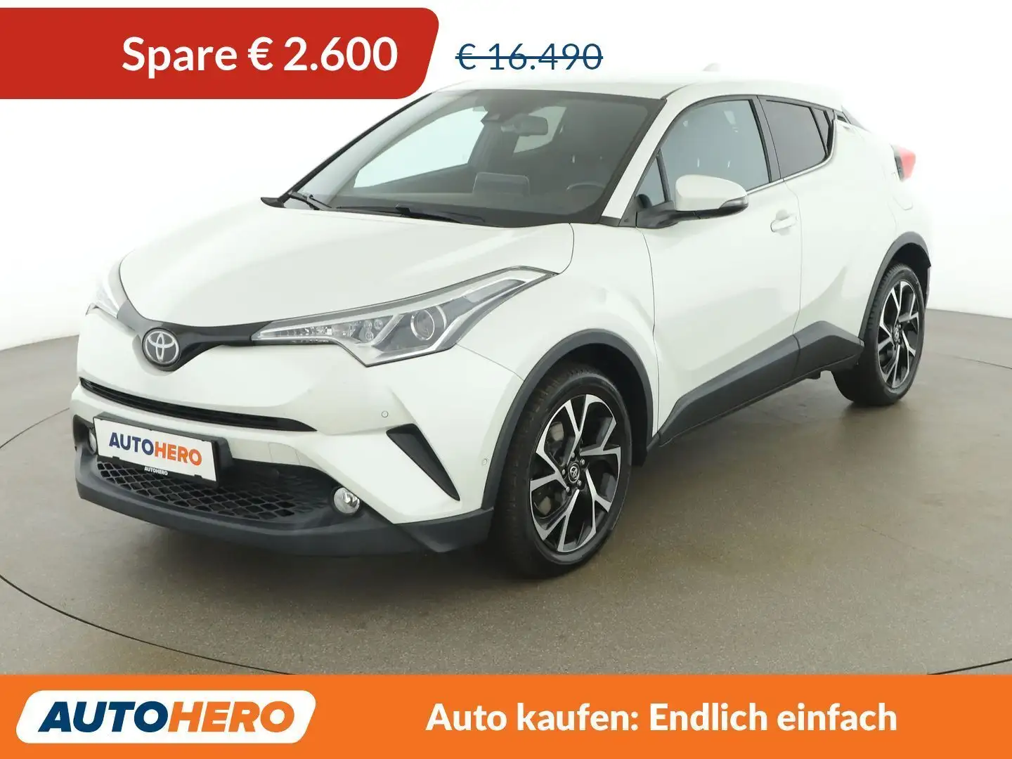 Toyota C-HR 1.2 Turbo C-HIC Aut. *SPUR*TOT*CAM* Weiß - 1
