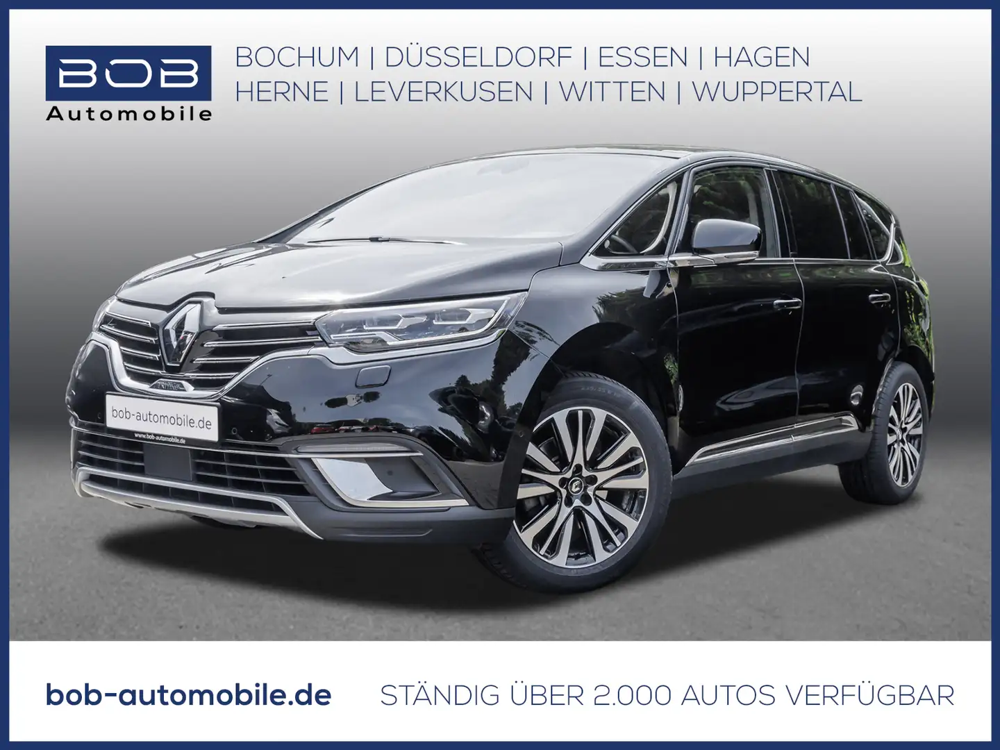 Renault Espace INITIALE PARIS BLUE dCi 190  PANO PDC BOSE Zwart - 1