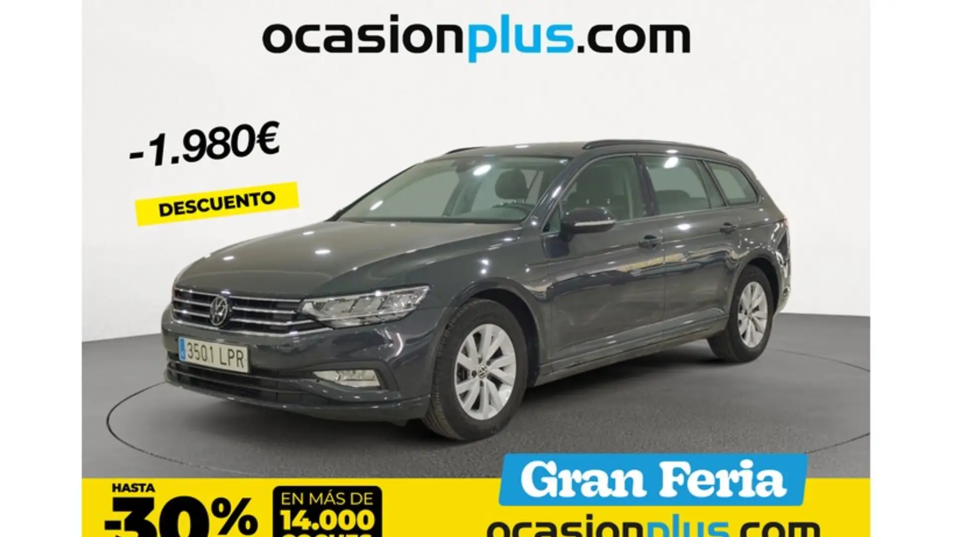 Volkswagen Passat Variant 2.0TDI EVO Business 90kW DSG7 Gris - 1