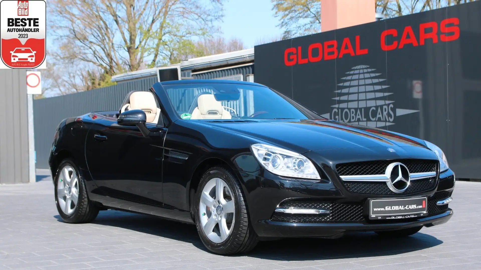 Mercedes-Benz SLK 250 ROADSTER 7G-TRONIC*PANORAMA*COMAND*1.HD* Fekete - 1