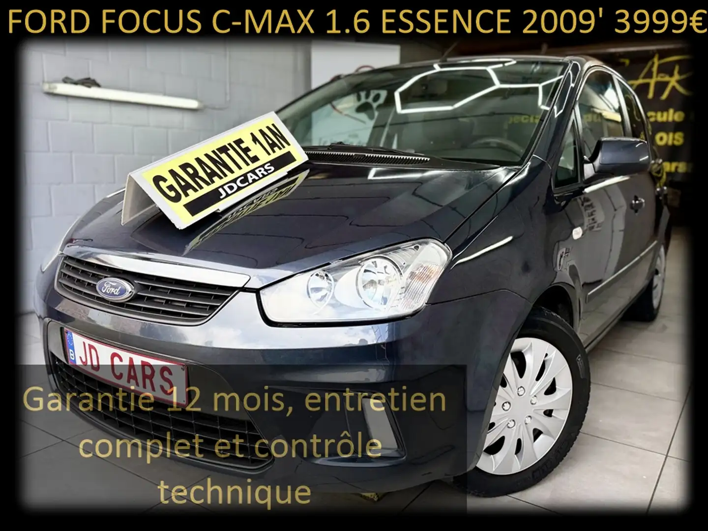 Ford Focus C-Max FOCUS C-MAX 1.6 ESSENCE ‼️GARANTIE 1 AN CTOK‼️ Grau - 1