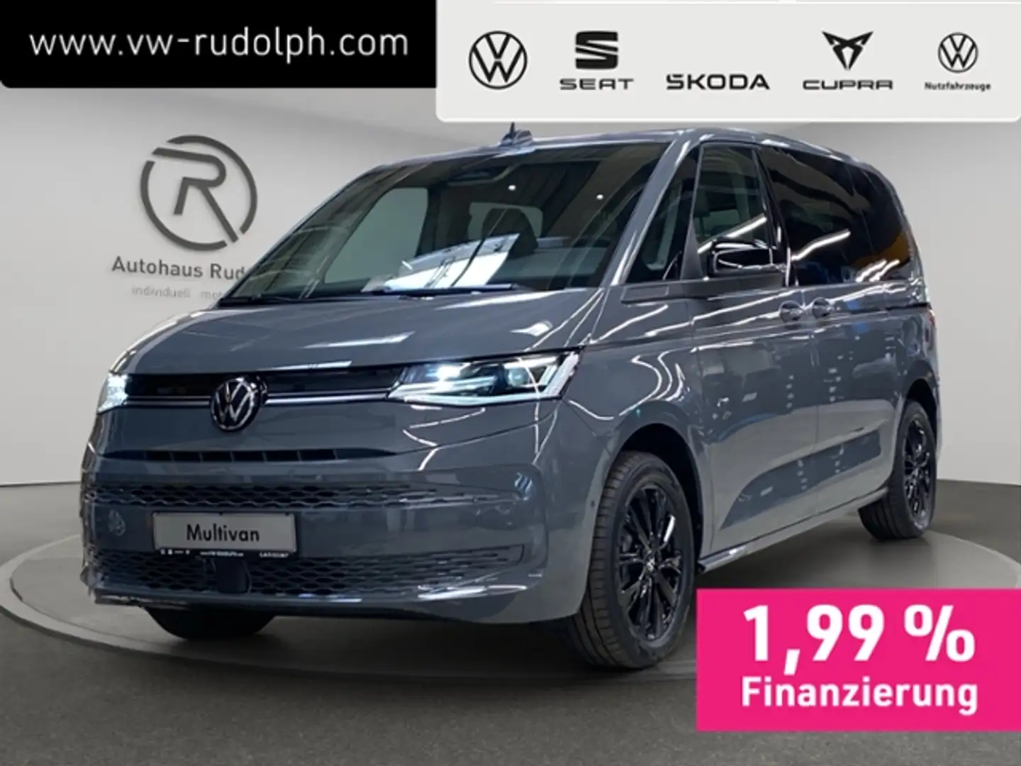 Volkswagen T7 Multivan "ENERGY" 2.0 TDI DSG kurz KÜ KLIMA LED ALU Grigio - 1