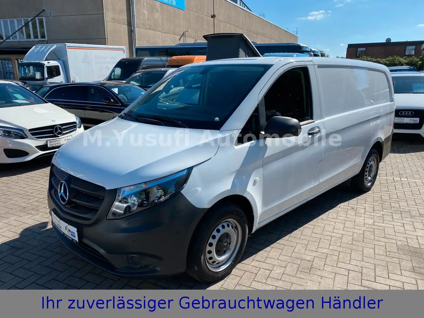 Mercedes-Benz Vito VITO KASTEN 111 CDI FWD LANG KLIMA|NAVI|PDC|AHK Weiß - 1