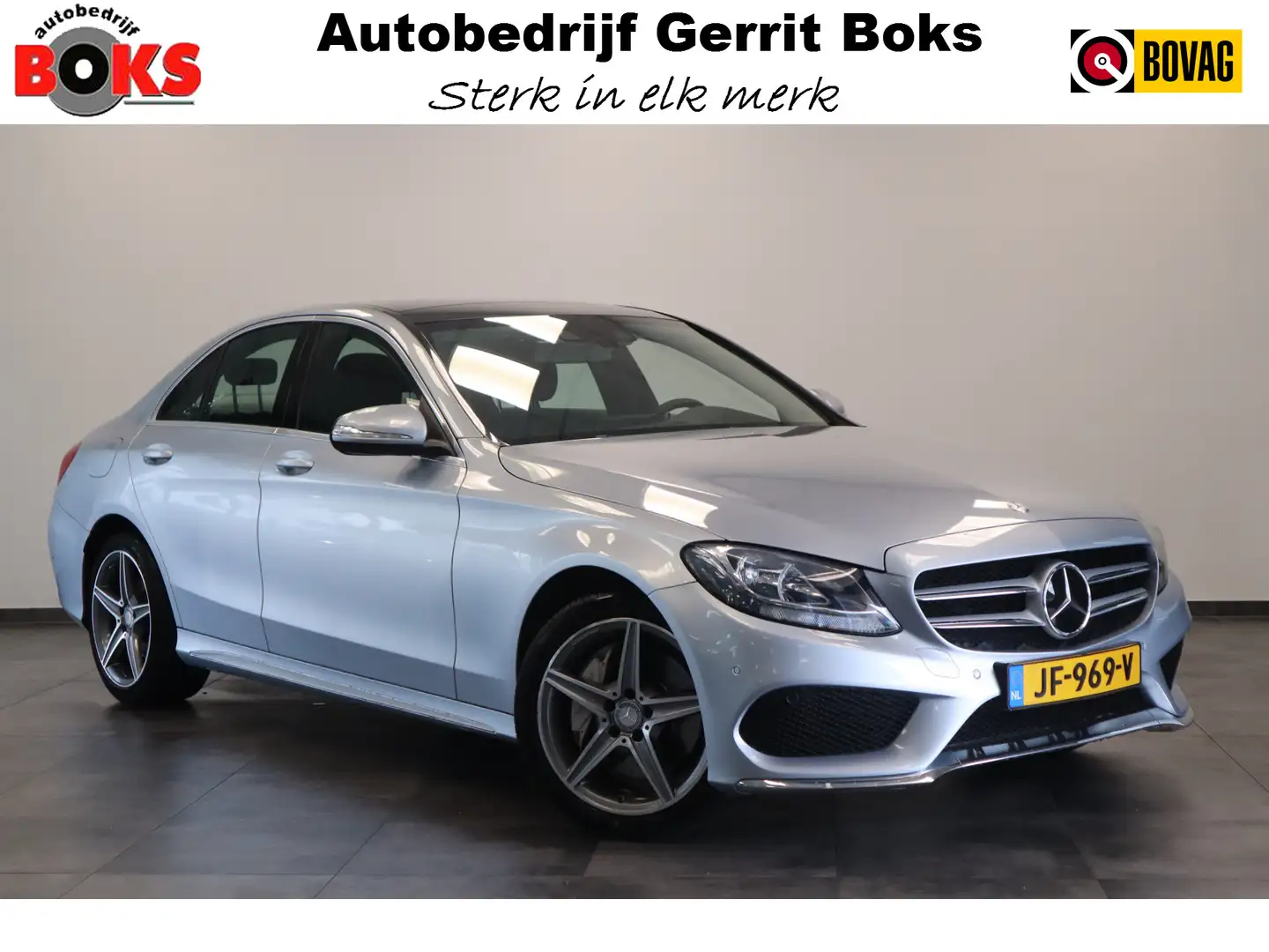 Mercedes-Benz C 250 Ambition AMG Panoramadak Head-up! Bleu - 1