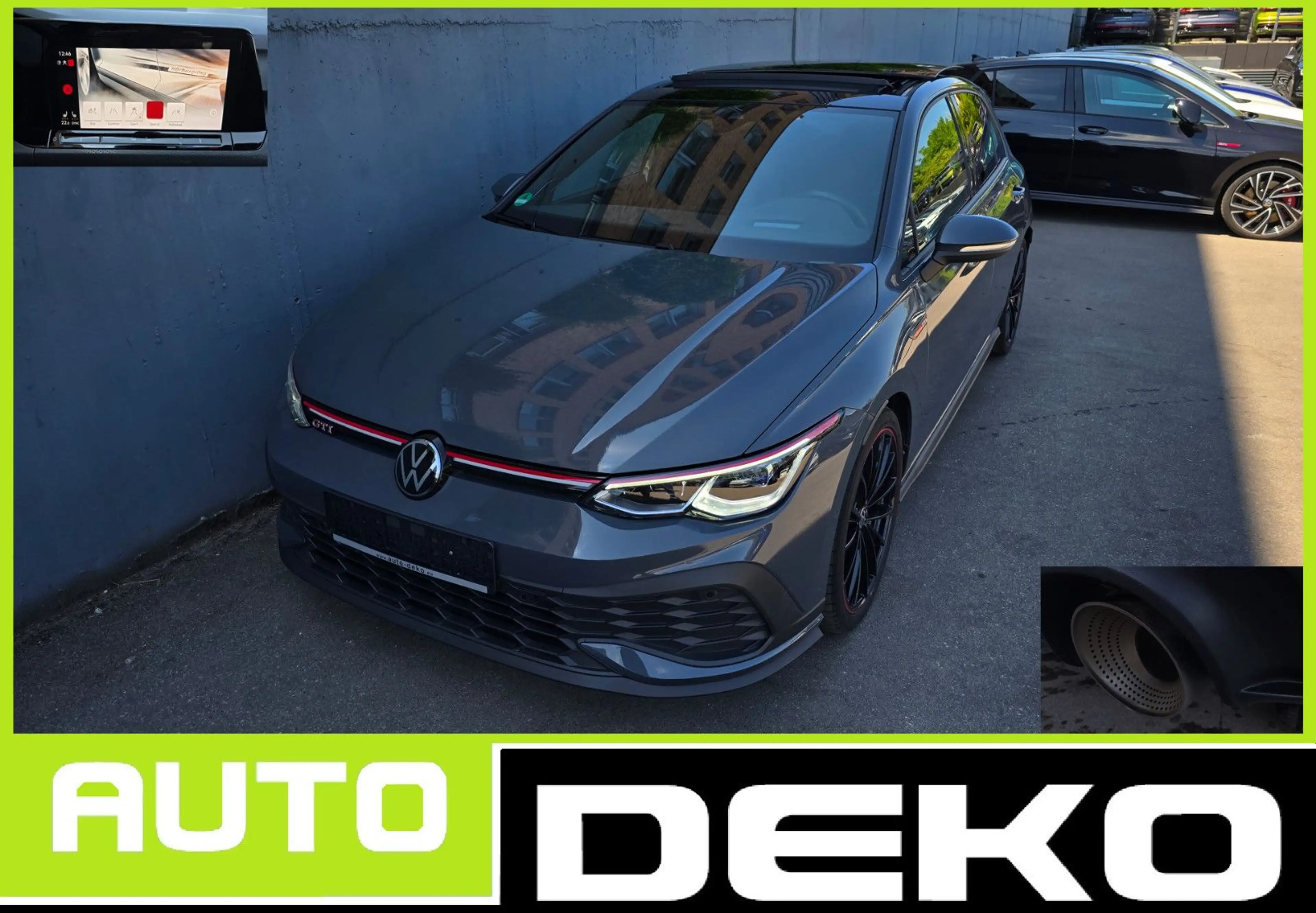 Volkswagen Golf 8 GTI Clubsport DSG * Akrapovic *Pano/VOLL