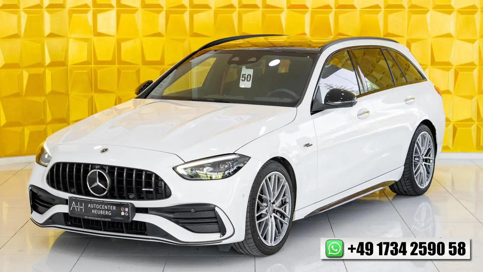 Mercedes-Benz C 43 AMG *1.Hd*BURMESTER*PANO*360°*ABGAS*ACC* Alb - 1