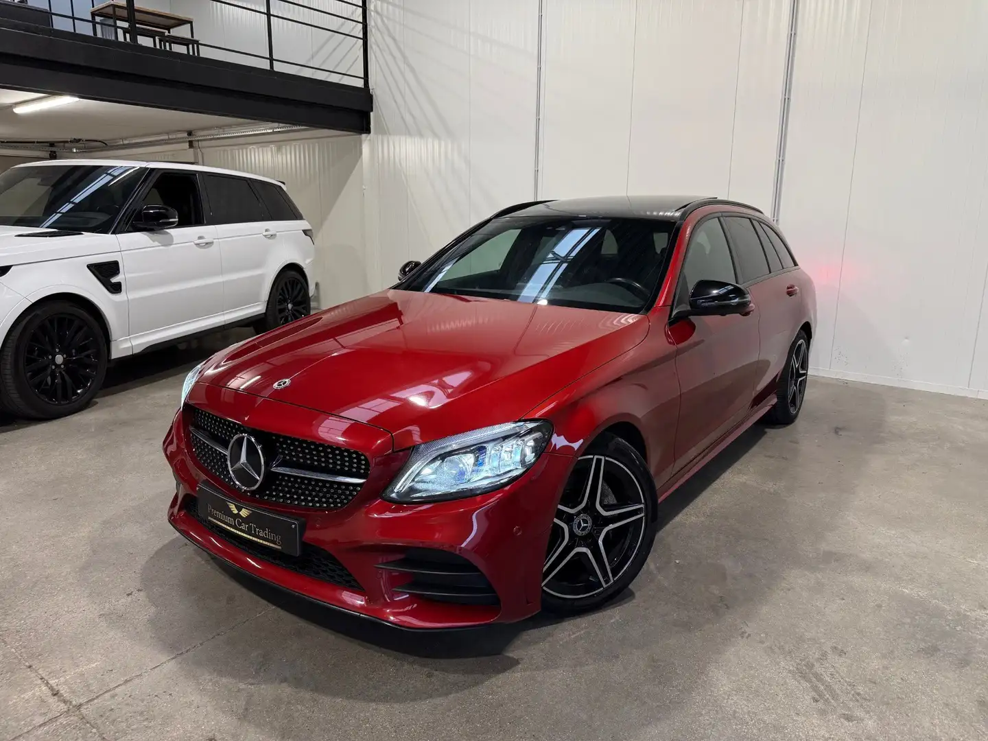 Mercedes-Benz C 220 *AMG-LINE* PANO DAK, CARPLAY, 360°, DODE HOEK Rouge - 2