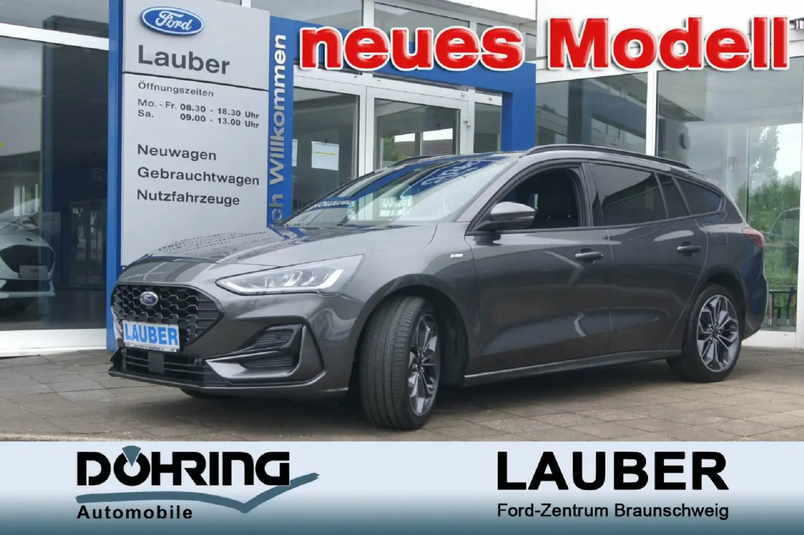Ford Focus Focus 1,0 mHEV ST-Line *-34,9% Assist+Family+Winte Grijs - 1