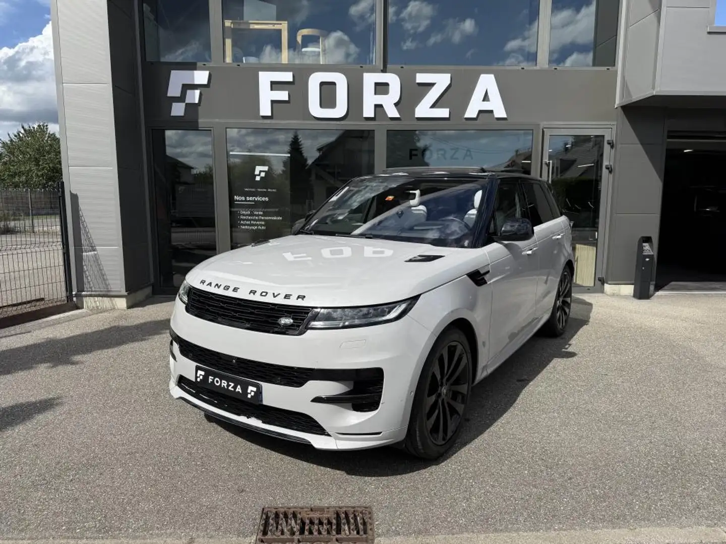 Land Rover Range Rover Sport 3.0 P440e 440ch PHEV Dynamic SE Gris - 1