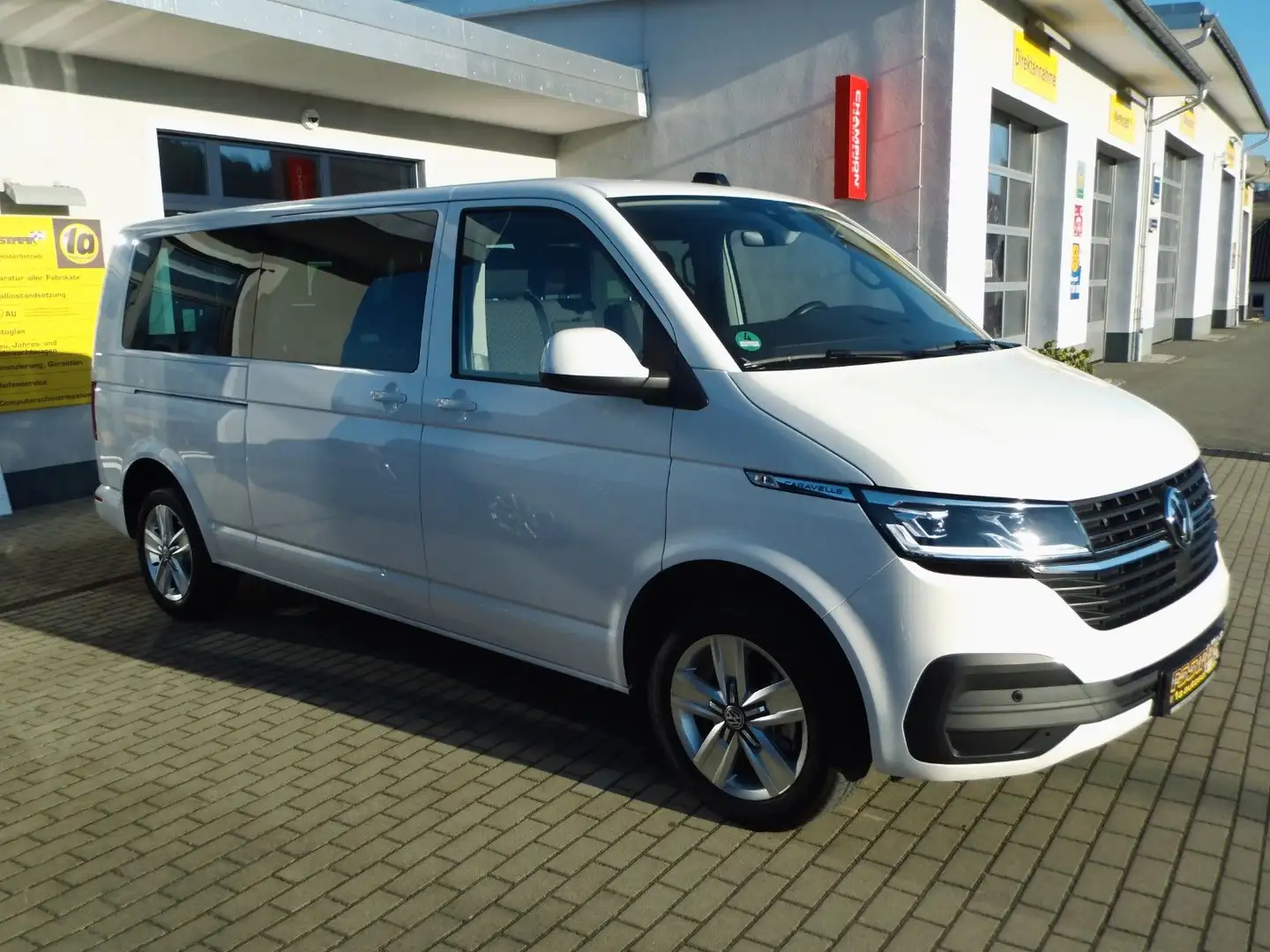 Volkswagen T6 Caravelle T6.1 Caravelle .LR,LED,NAVI,2xSchieb.FHZ Blanco - 2