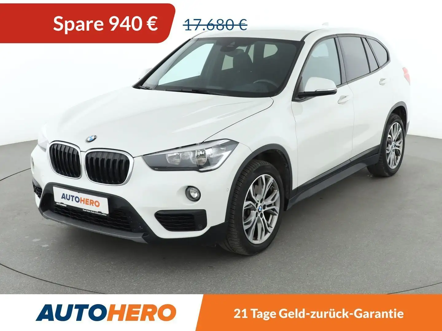 BMW X1 xDrive 20d Aut.*NAVI*LIM*PDC*KLIMA* Weiß - 1