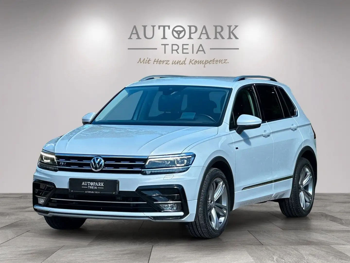 Volkswagen Tiguan R-Line Join (AHK-LED-HEADUP-ACC-TOTW) Weiß - 1