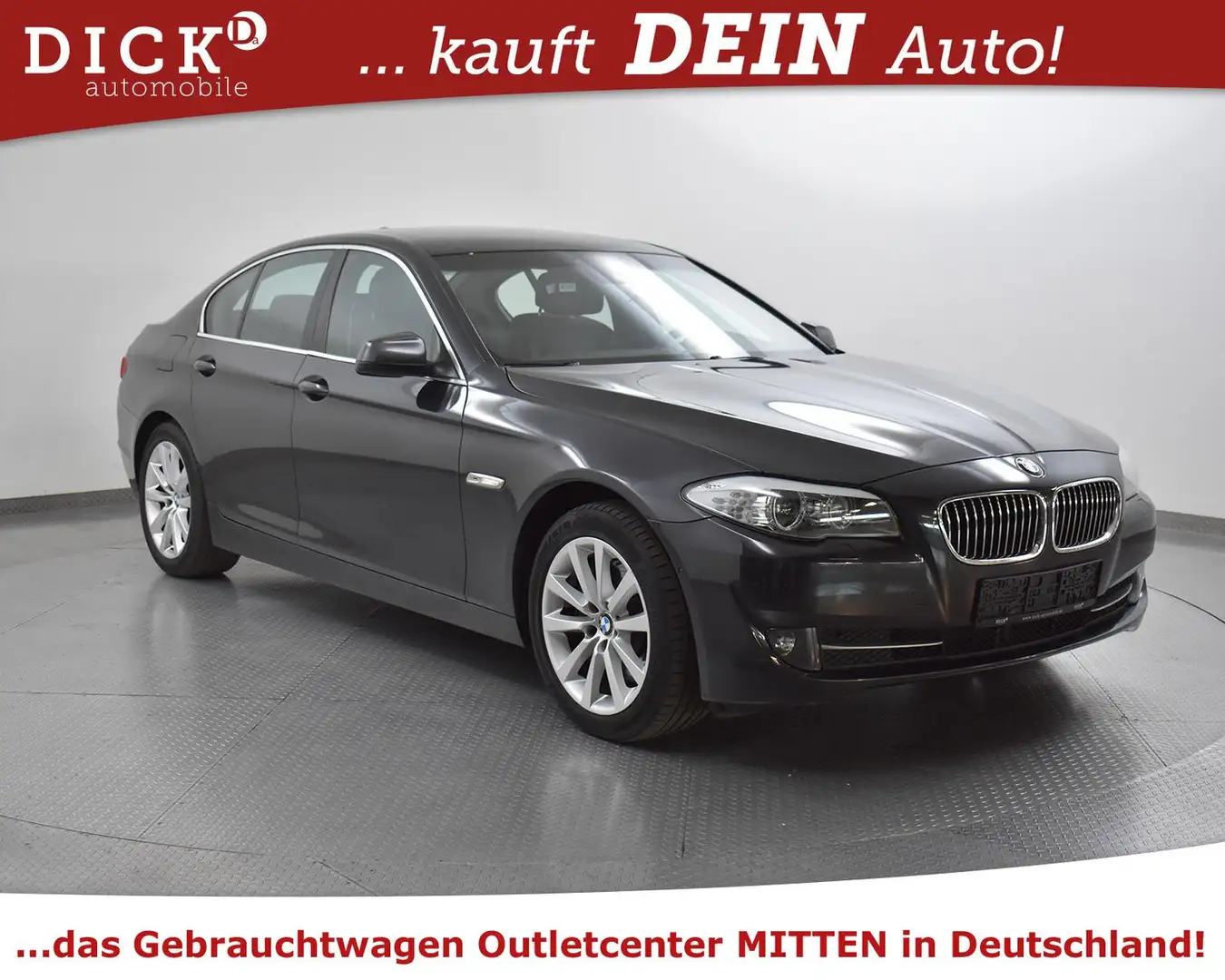 BMW 525 d Sport Aut. LEDER+PROF+KAM+XEN+SHZ+MEMO+18" Сірий - 1