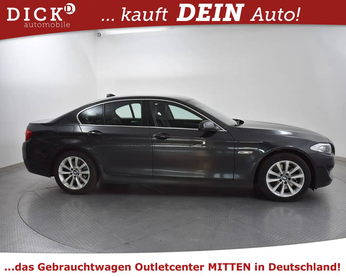 BMW 525 d Sport Aut. LEDER+PROF+KAM+XEN+SHZ+MEMO+18" Сірий - 2