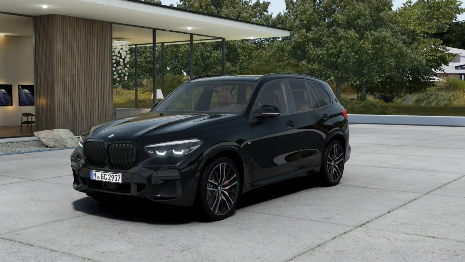 BMW X5 xDrive30d ///M-Sport ACC PanoSD AHK 22 Schwarz - 1