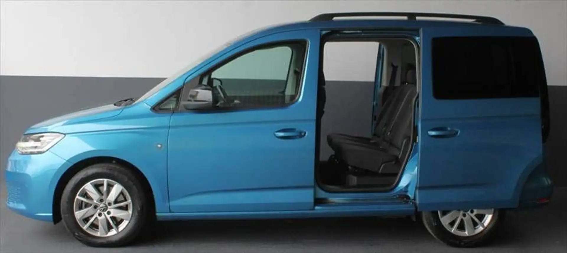 Volkswagen Caddy 2,0 TDI Life Autom-Getr ACC Navi Sitzhzg Blau - 2