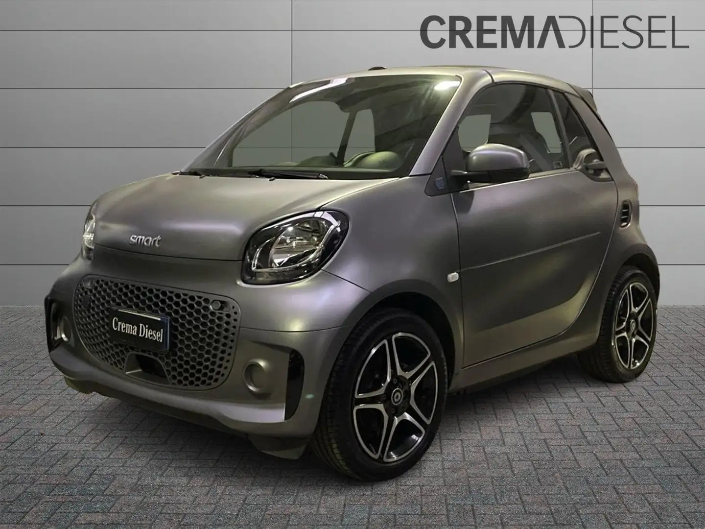 smart forTwo Fortwo Cabrio EQ Pulse 22 kW Gris - 1
