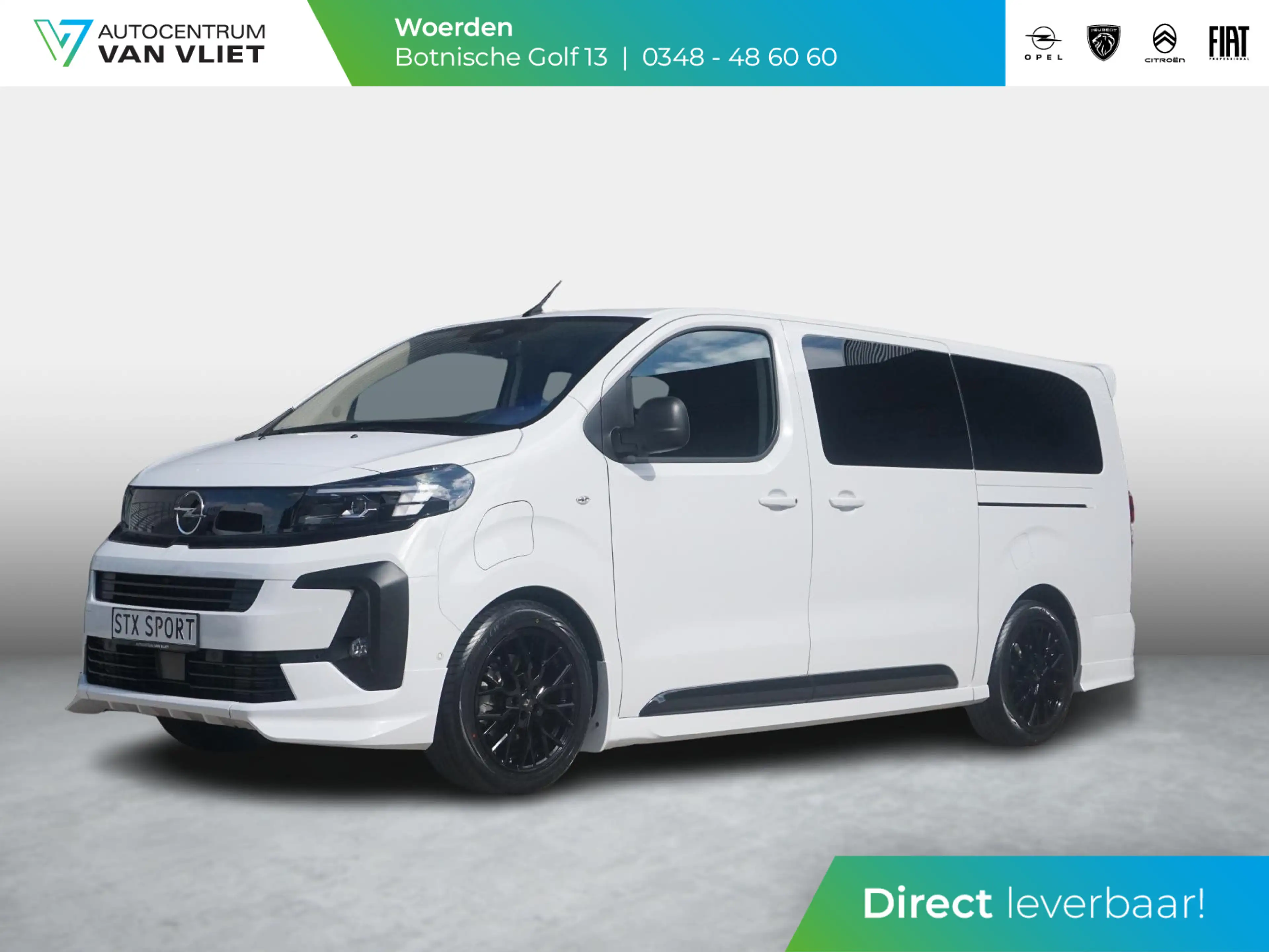 Opel Vivaro-e Dubbele Cabine 75kWh | STX Sport | Mooiste bus va