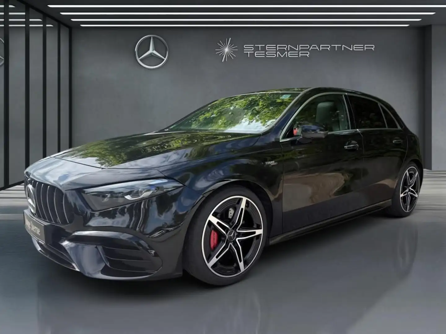 Mercedes-Benz A 45 AMG AMG A 45 S 4M+ +PANO+AHK+BURMESTER+HUD+360°+LED Schwarz - 1