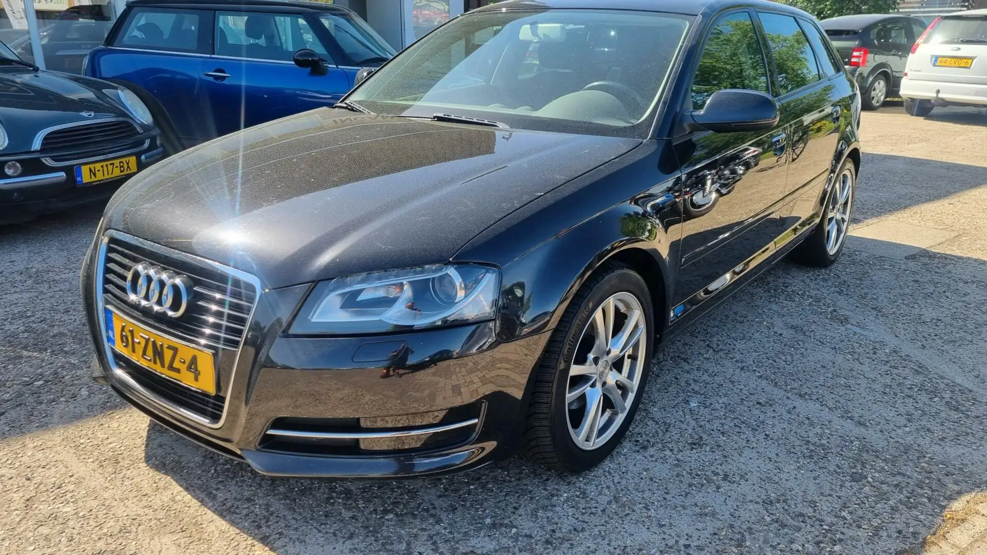 Audi A3 Sportback 1.6 TDI Attraction💢€6999,-💢 Zwart - 2