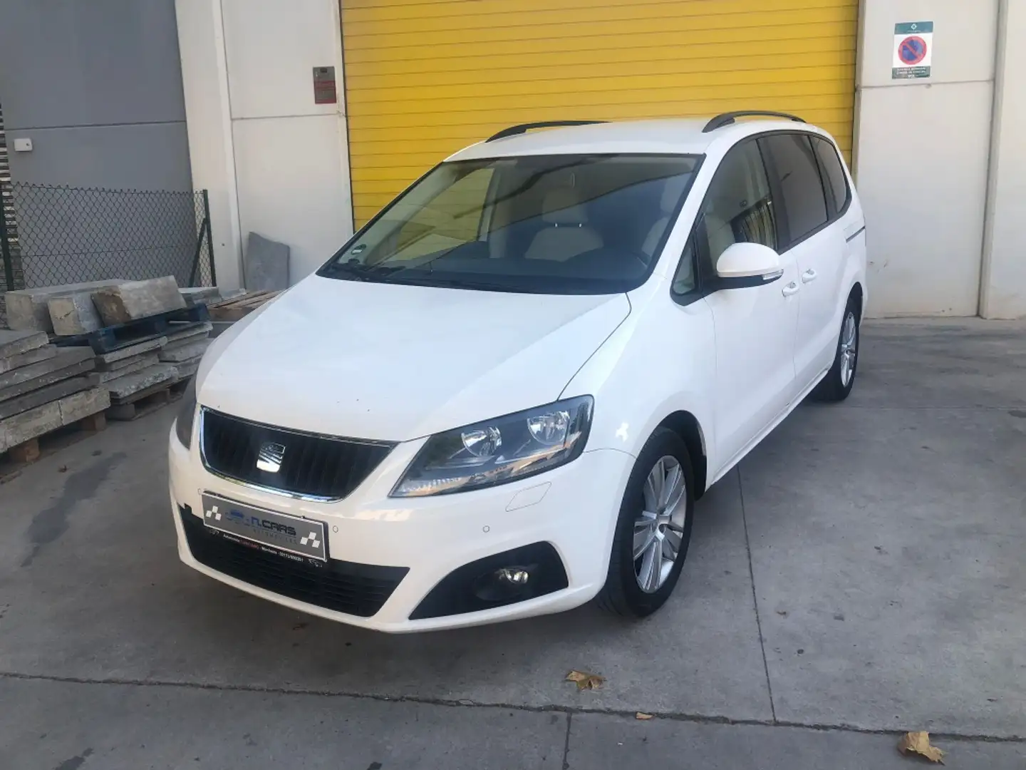 SEAT Alhambra 2.0TDI CR Eco. Style DSG 170 Blanc - 2