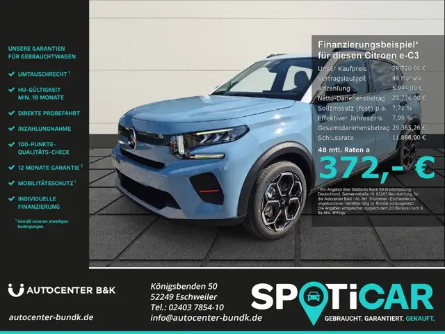 Citroen 113 MAX Elektromotor HUD Navi Soundsystem LED Appl