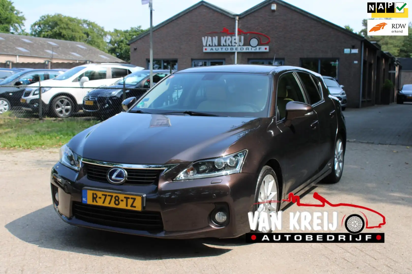 Lexus CT 200h Business Line Pro, Camera, Clima, Leder Hnědá - 1